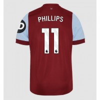 Fotbalové Dres West Ham United Kalvin Phillips #11 Domácí 2023-24 Krátký Rukáv